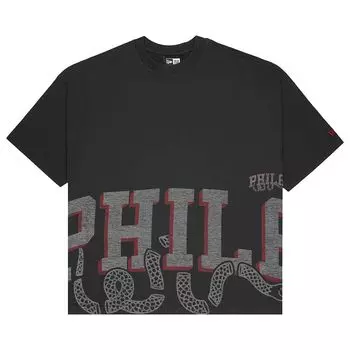 Футболка NBA PHILADELPHIA 76ERS OVERSIZED T-SHIRT New Era, цвет Schwarz