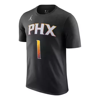 Футболка nba phoenix suns essential statement edition t-shirt 'black' Air Jordan, черный
