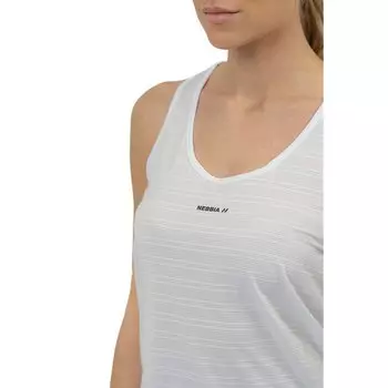 Футболка Nebbia Fit Activewear “Airy” With Reflective Logo 439 , серый