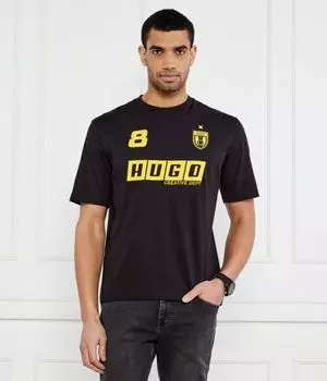 Футболка небулоп Regular fit Hugo Blue, черный