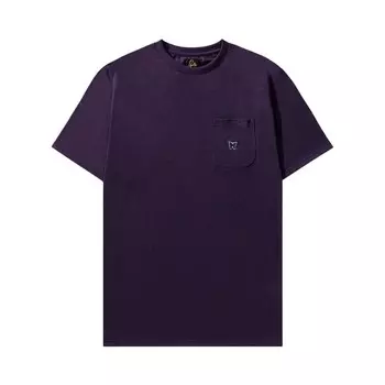 Футболка Needles Short-Sleeve Crewneck Tee Eggplant, фиолетовый