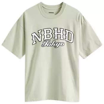 Футболка Neighborhood 11 Printed T-Shirt, цвет Sage Green