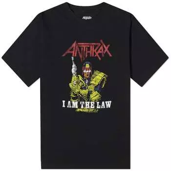 Футболка Neighborhood Anthrax I Am The Law, черный