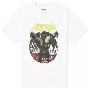 Футболка Neighborhood Anthrax Judge Death, белый