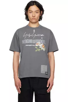 Футболка Neighborhood edition SS-1 Yohji Yamamoto, серый