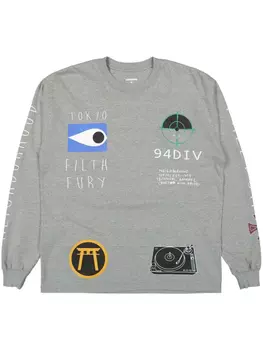 Футболка Neighborhood LS-10, серый