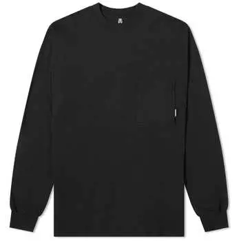 Футболка Neighborhood SRL с длинным рукавом Sheltech 1, черный