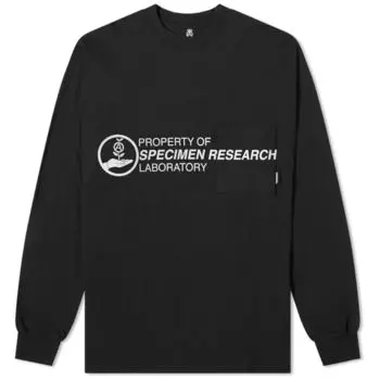 Футболка Neighborhood SRL с длинным рукавом Sheltech 2, черный