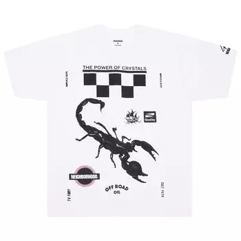 Футболка Neighborhood x Death Spray Custom 2 Белая