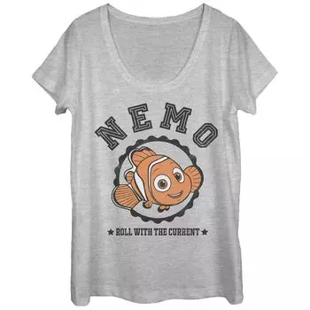 Футболка Nemo с круглым вырезом в университетском стиле Disney/Pixar Finding Nemo Juniors Licensed Character