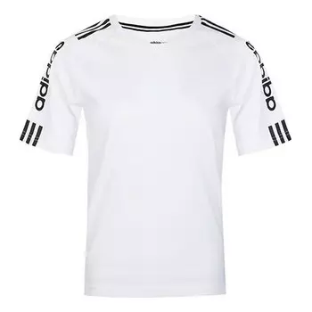 Футболка neo w esntl 3s t sports с коротким рукавом Adidas, белый