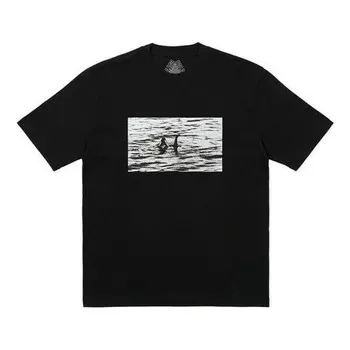 Футболка nessie t-shirt 'black' Palace, черный