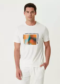 Футболка Network, экрю