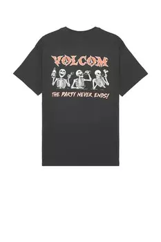 Футболка "Never ends" Volcom, stealth