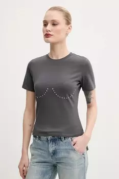 Футболка Never Fully Dressed, серый