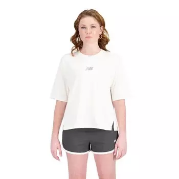 Футболка New Balance Athletics Remastered Cotton Boxy, белый