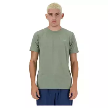 Футболка New Balance Sport Essentials Heathertech, зеленый
