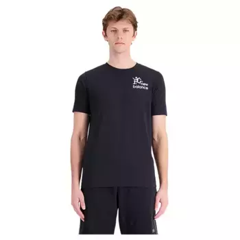 Футболка New Balance Tenacity Heathertech Graphic, черный