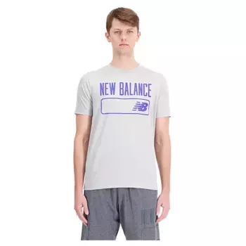 Футболка New Balance Tenacity Heathertech Graphic, серый