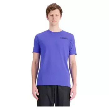 Футболка New Balance Tenacity Heathertech Graphic, синий