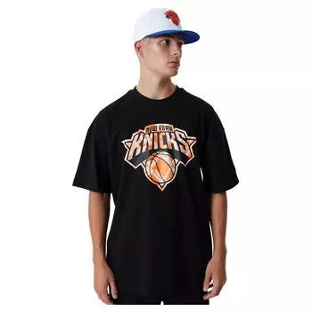 Футболка New Era 60357101 NBA Infill Logo Nre York Knicks, черный