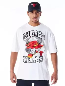 Футболка New Era GRPHC DRP SHLDR TEE CHIBUL, белый