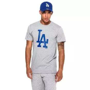 Футболка New Era LA Dodgers Tam Logo, серый