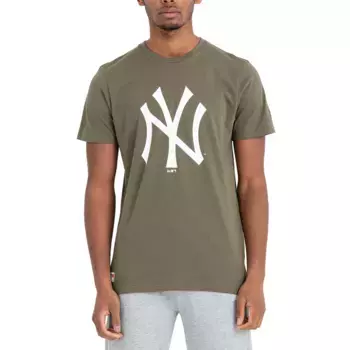 Футболка New Era Men's Team Logo New York Yankees MLB, зеленый