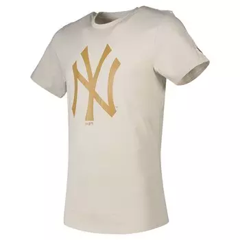 Футболка New Era MLB Seasonal Team Logo New York Yankees, бежевый