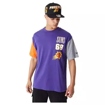 Футболка New Era NBA Cut Sew OS Phosun Noropp, фиолетовый