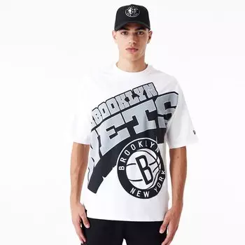 Футболка New Era NBA Large Wrdmrk Bronet T-shirt, белый