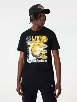 Футболка New Era NBA LOS LAKERS, черный