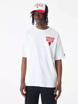 Футболка New Era NBA SCRIPT OS TEE CHIBUL, белый