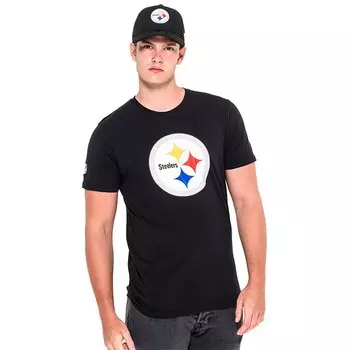 Футболка New Era NFL Regular Pittsburgh Steelers, черный