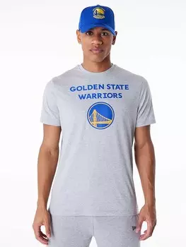 Футболка New Era NOS NBA REGULAR TEE GOLWAR, серый