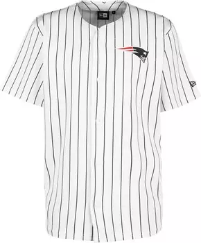 Футболка NEW ERA Patriots Pinstripe Baseball Jersey, белый