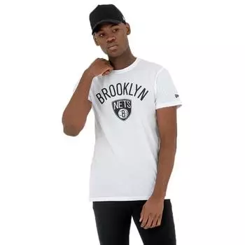 Футболка New Era Team Logo Brooklyn Nets, белый