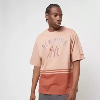 Футболка New Era World Series CF Oversized Tee New York Yankees, оранжевый/синий