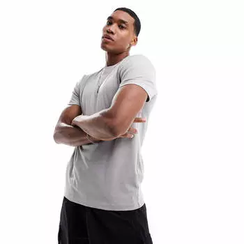 Футболка New Look Crew, светло-серый