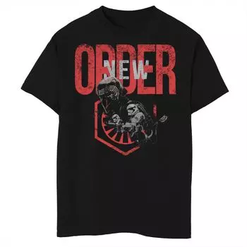 Футболка New Order с рисунком «Звездные войны. Скайуокер. Восхождение» для мальчиков 8–20 лет Licensed Character