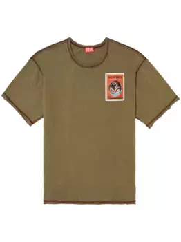 Футболка New Year of the Snake Capsule DIESEL, зеленый
