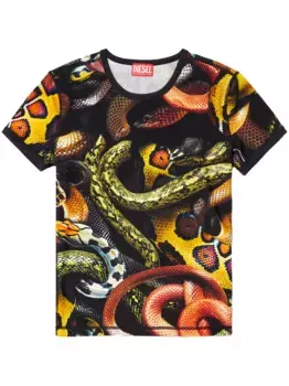 Футболка New Year of the Snake Capsule DIESEL, черный