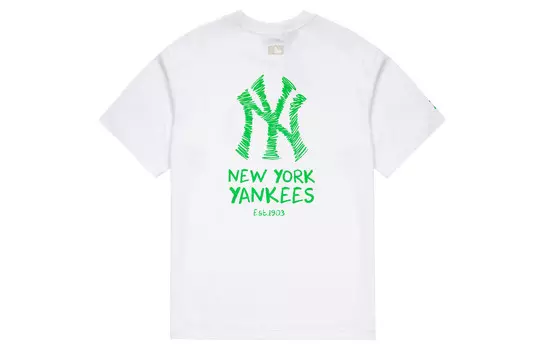 Футболка New York Yankees унисекс белая Mlb, белый