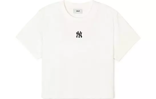 Футболка New York Yankees унисекс цвета слоновой кости Mlb, слоновая кость