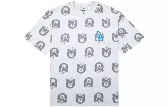 Футболка New York Yankees унисекс серая MLB, серый