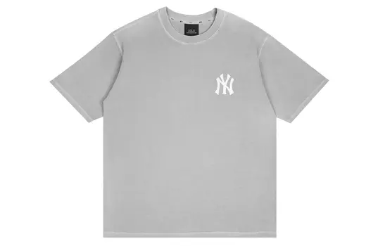 Футболка New York Yankees унисекс серые MLB, серый