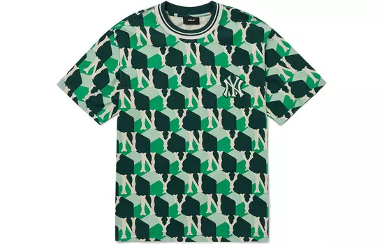 Футболка New York Yankees унисекс зеленая Mlb, зеленый