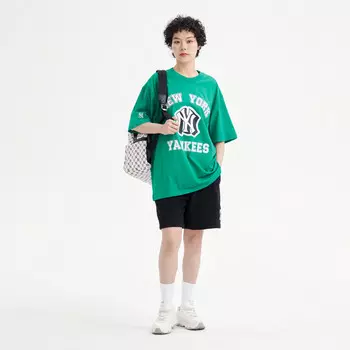Футболка New York Yankees унисекс зеленая Mlb, зеленый