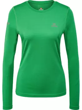Футболка Newline L/S Woman, цвет MEDIUM GREEN