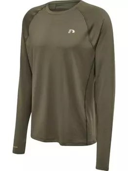 Футболка Newline T-Shirt, зеленый